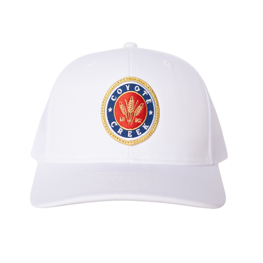Coyote Creek Hat Co. Lite Snapback — Vintage American Western Structured Hat Front View