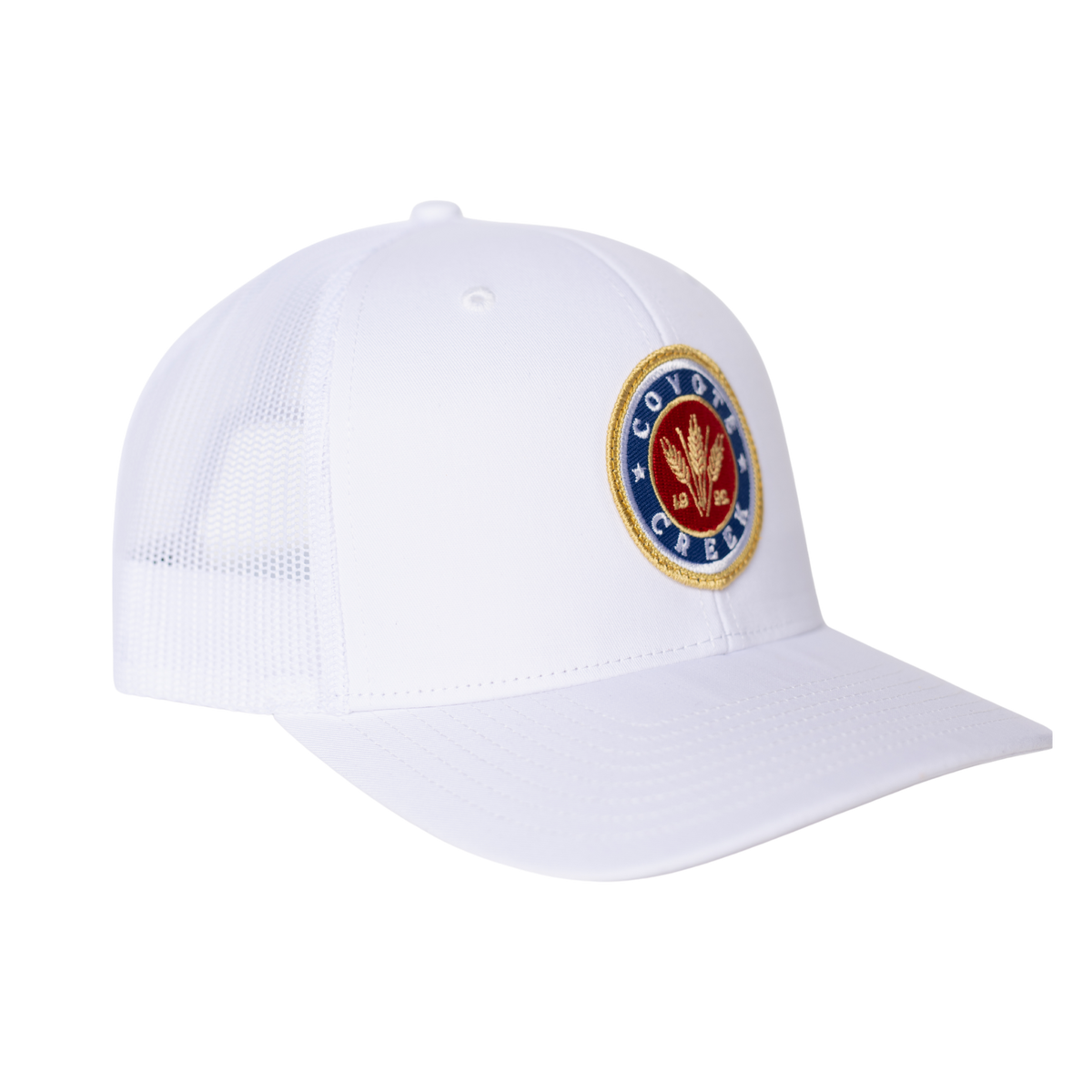 Coyote Creek Hat Co. Lite Snapback — Vintage American Western Structured Hat Side View